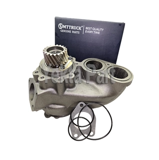 تصویر واترپمپ ولوو N10 دو ترموستات 20431484