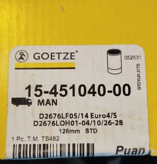 تصویر بوش موتور مان پیلسان یورو 4 و یورو 5 